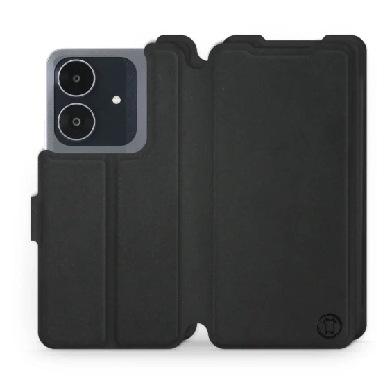 Etui Soft Touch do Realme Note 60 - wzór Satynowa czerń