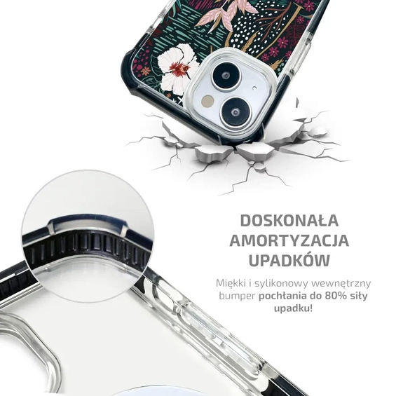 Etui MagSafe Elite Bumper Apple iPhone 12 Pro - wzór D008D