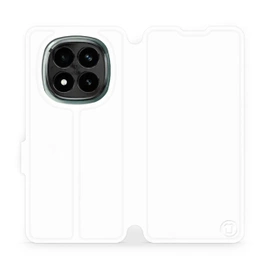 Etui do Xiaomi Redmi Note 14 Pro Plus 5G - wzór White&Orange