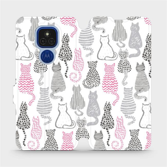 Etui do Motorola Moto E7 Plus - wzór MX01S