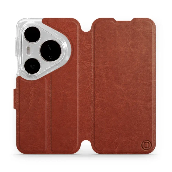 Etui do Huawei Pura 80 Pro - wzór Brown&Orange