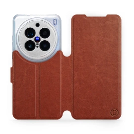 Etui do Vivo X200 Pro 5G - wzór Brown&Gray