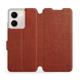 Etui do OPPO A5x - wzór Brown&Gray