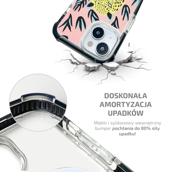 Etui MagSafe Elite Bumper Apple iPhone 14 Plus - wzór D028D