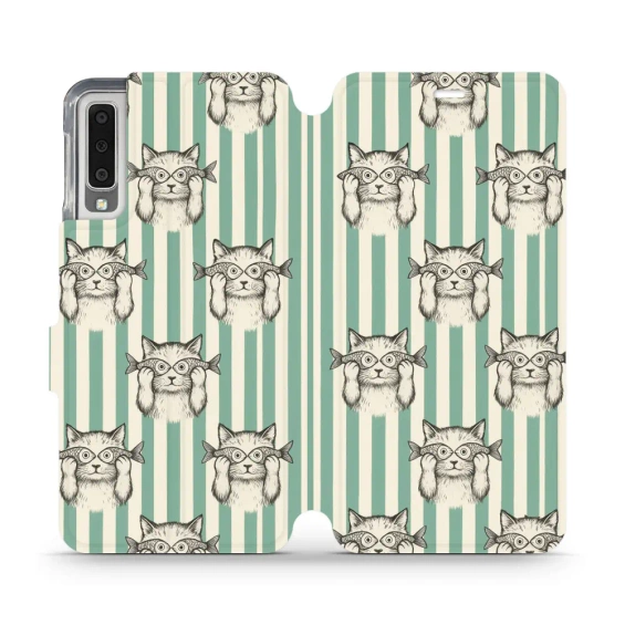 Etui do Samsung Galaxy A7 2018 - wzór VP90S
