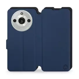 Etui Soft Touch do Realme 11 Pro - wzór Głęboki granat z czernią
