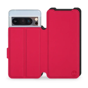 Etui Soft Touch do Google Pixel 8 Pro - wzór Żywa czerwień z czernią