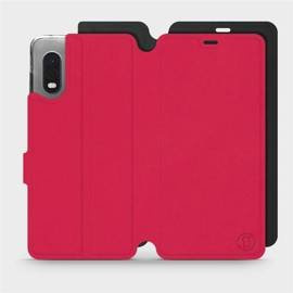 Etui Soft Touch do Samsung Galaxy Xcover PRO - wzór Żywa czerwień z czernią
