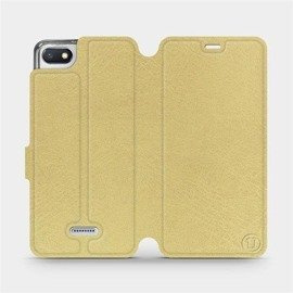 Etui do Xiaomi Redmi 6A - wzór Gold&Orange