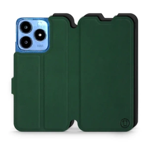 Etui Soft Touch do Realme C63 - wzór Miejska zieleń z czernią