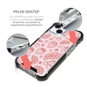 Etui MagSafe Elite Bumper Apple iPhone 17 Air - wzór DP86D