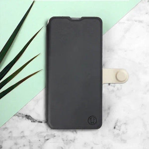 Etui Soft Touch do Xiaomi Redmi 15 - wzór Satynowa czerń z platyną