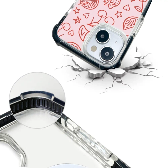 Etui MagSafe Elite Bumper Apple iPhone 16 Plus - wzór DP86D