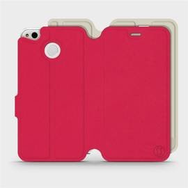 Etui Soft Touch do Xiaomi Redmi 4X - wzór Żywa czerwień z platyną