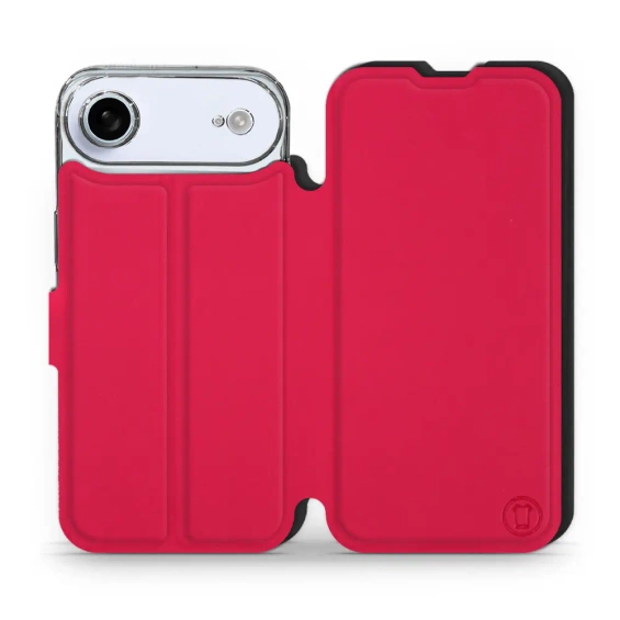 Etui Soft Touch do Apple iPhone 17 Air - wzór Żywa czerwień z czernią