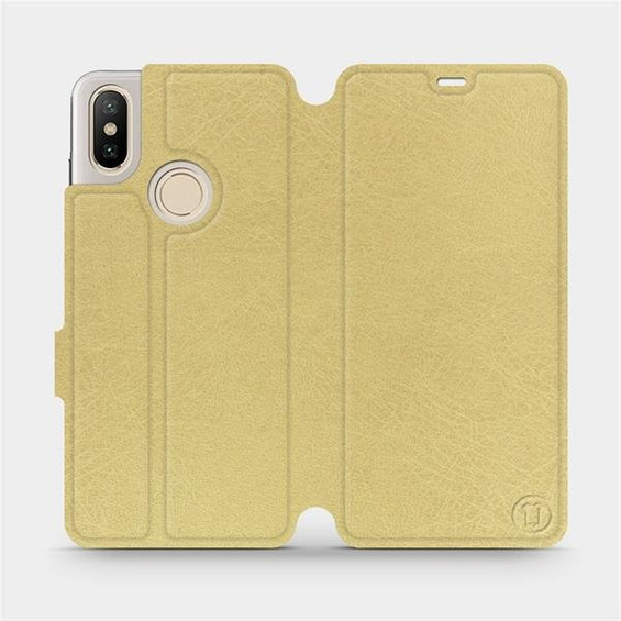 Etui do Xiaomi Mi A2 - wzór Gold&Gray
