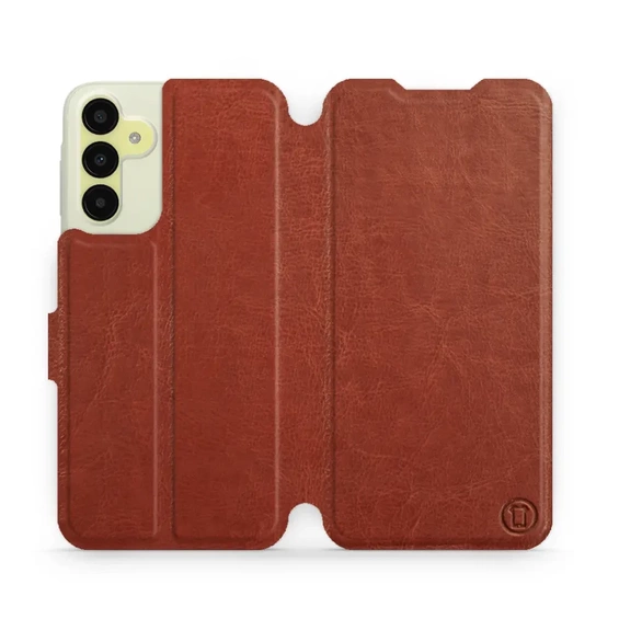 Etui do Samsung Galaxy M15 5G - wzór Brown&Orange