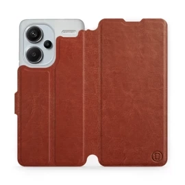 Etui do Xiaomi Redmi Note 13 PRO Plus - wzór Brown&Orange