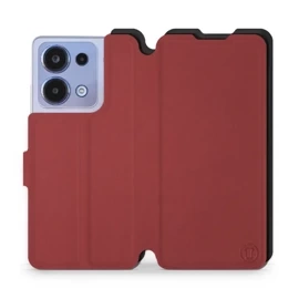 Etui Soft Touch do Xiaomi POCO M6 Pro - wzór Zachodząca czerwień z czernią