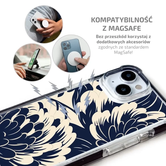 Etui MagSafe Elite Bumper Apple iPhone 15 Plus - wzór DA40D