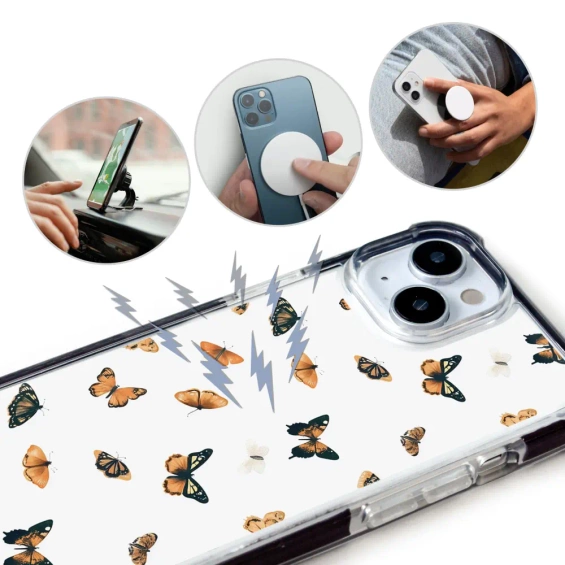 Etui MagSafe Elite Bumper Apple iPhone X - wzór DP76D