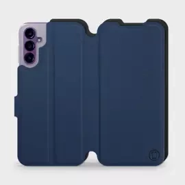 Etui Soft Touch do Samsung Galaxy A14 5G - wzór Głęboki granat z czernią