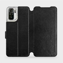 Etui do Xiaomi Redmi Note 10S - wzór Black&Orange