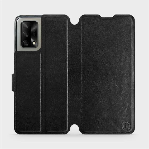 Etui do OPPO A74 - wzór Black&Orange