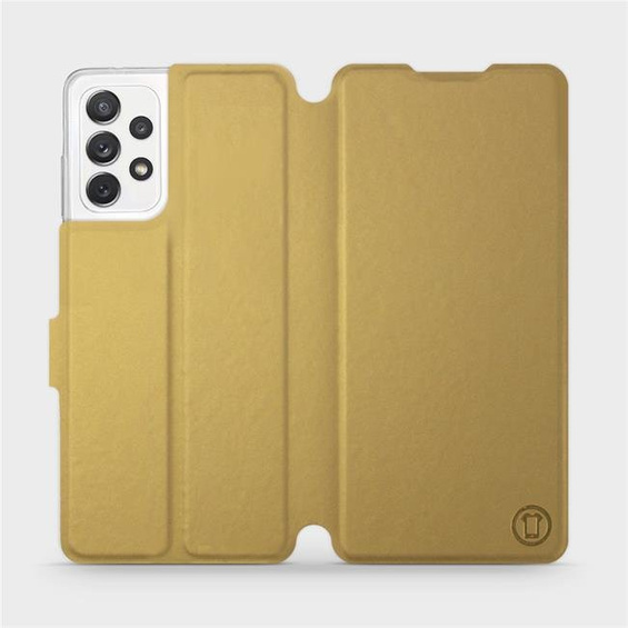 Etui do Samsung Galaxy A72 - wzór Gold&Gray