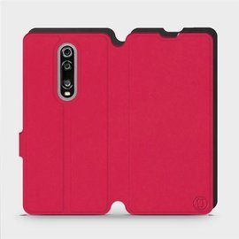 Etui Soft Touch do Xiaomi Mi 9T Pro - wzór Żywa czerwień z czernią