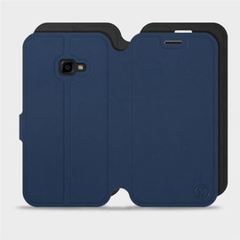 Etui Soft Touch do Samsung Galaxy Xcover 4 - wzór Głęboki granat z czernią