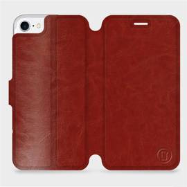 Etui do Apple iPhone SE 2022 - wzór Brown&Orange