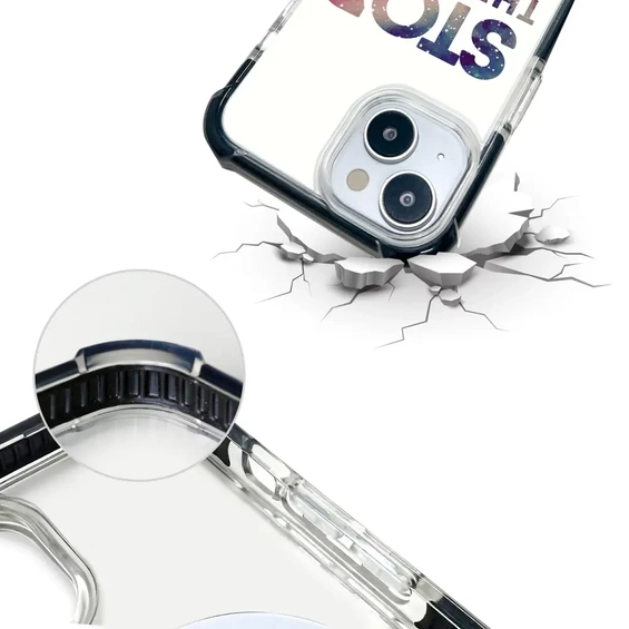 Etui MagSafe Elite Bumper Apple iPhone 15 Pro - wzór D078D
