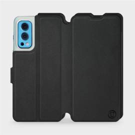 Etui Soft Touch do OnePlus Nord 2 5G - wzór Satynowa czerń