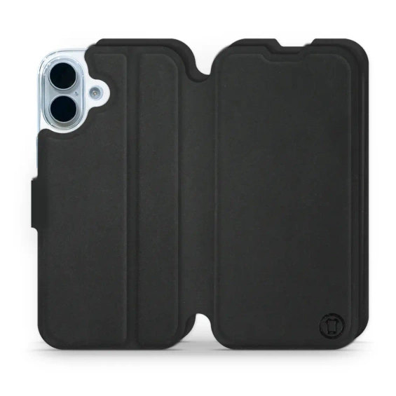 Etui Soft Touch do Apple iPhone 17 - wzór Satynowa czerń