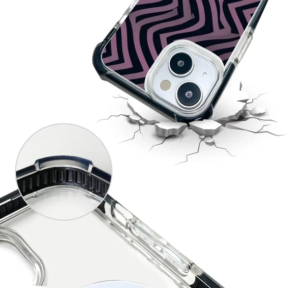 Etui MagSafe Elite Bumper Apple iPhone 15 Plus - wzór DA55D