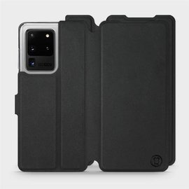 Etui Soft Touch do Samsung Galaxy S20 Ultra - wzór Satynowa czerń