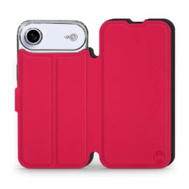 Etui Soft Touch do Apple iPhone 17 Air - wzór Żywa czerwień z czernią