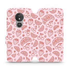 Etui do Motorola Moto G7 Power - wzór VP86S