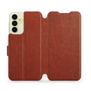 Etui do Samsung Galaxy M15 5G - wzór Brown&Orange