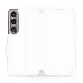 Etui do Sony Xperia 1 VI - wzór White&Orange
