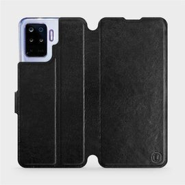 Etui do OPPO Reno 5 Lite - wzór Black&Orange