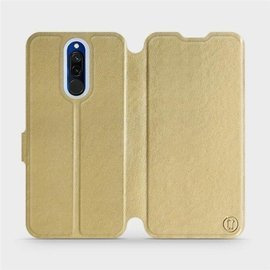 Etui do Xiaomi Redmi 8 - wzór Gold&Orange