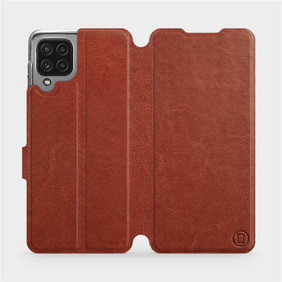 Etui do Samsung Galaxy M32 4G - wzór Brown&Gray