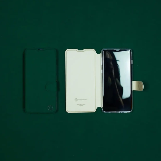 Etui Soft Touch do OnePlus Nord CE5 - wzór Miejska zieleń z platyną