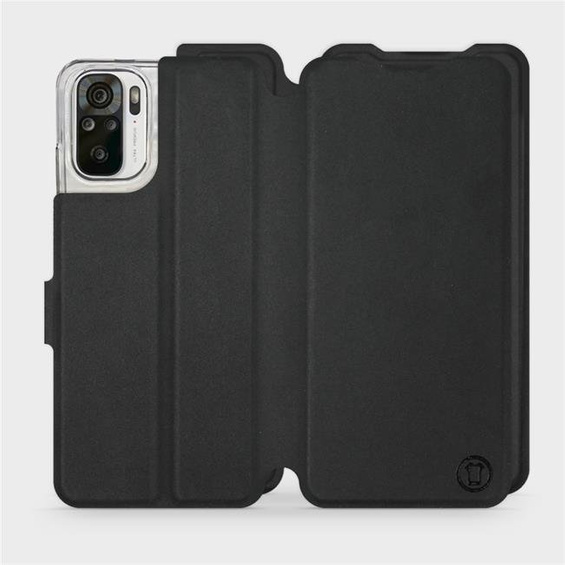 Etui Soft Touch do Xiaomi Redmi Note 10 - wzór Satynowa czerń