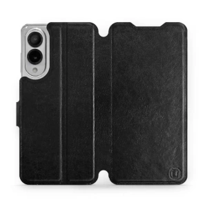 Etui do Samsung Galaxy S25 Edge - wzór Black&Orange