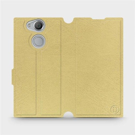 Etui do Sony Xperia XA2 - wzór Gold&Gray