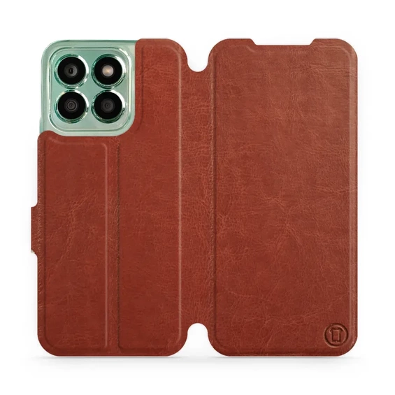 Etui do Huawei Honor X8b - wzór Brown&Orange