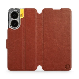 Etui do Xiaomi POCO X7 Pro - wzór Brown&Orange